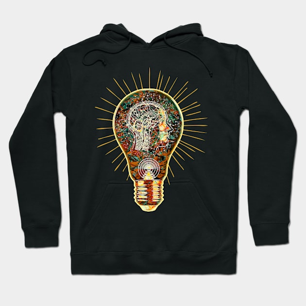 The Bulb in Brain Hoodie by UMF - Fwo Faces Frog